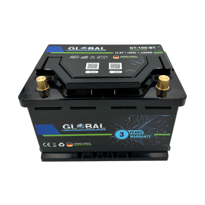 100Ah Lithium Batterie GT-100-BT Active Slim mit 5A Aktiv Balancer 0% PV