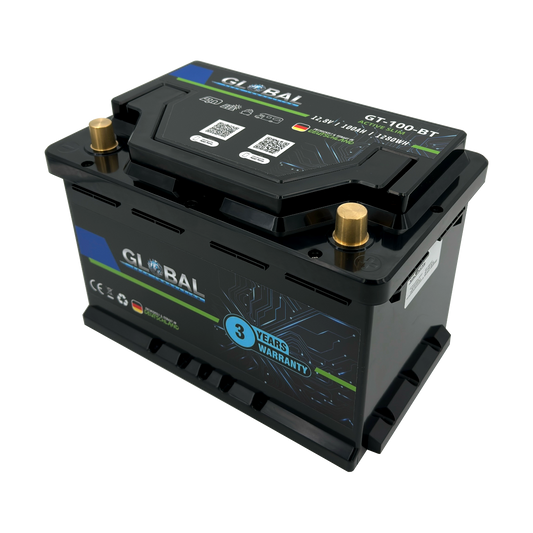 100Ah Lithium Batterie GT-100-BT Active Slim mit 5A Aktiv Balancer 0% PV